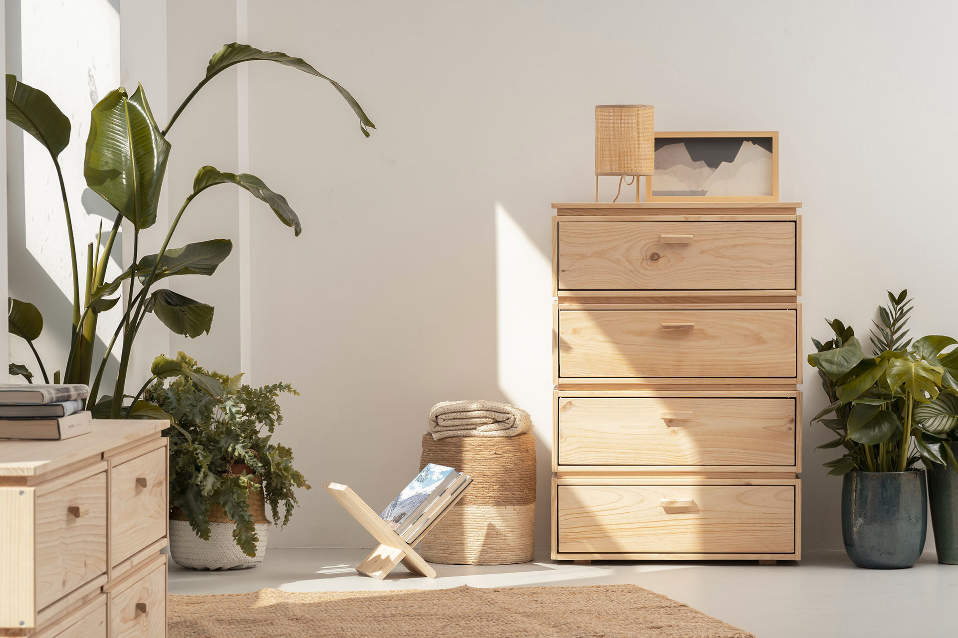 Imagen de ambiente 4 para:Cajonera modular de madera ecol&oacute;gica