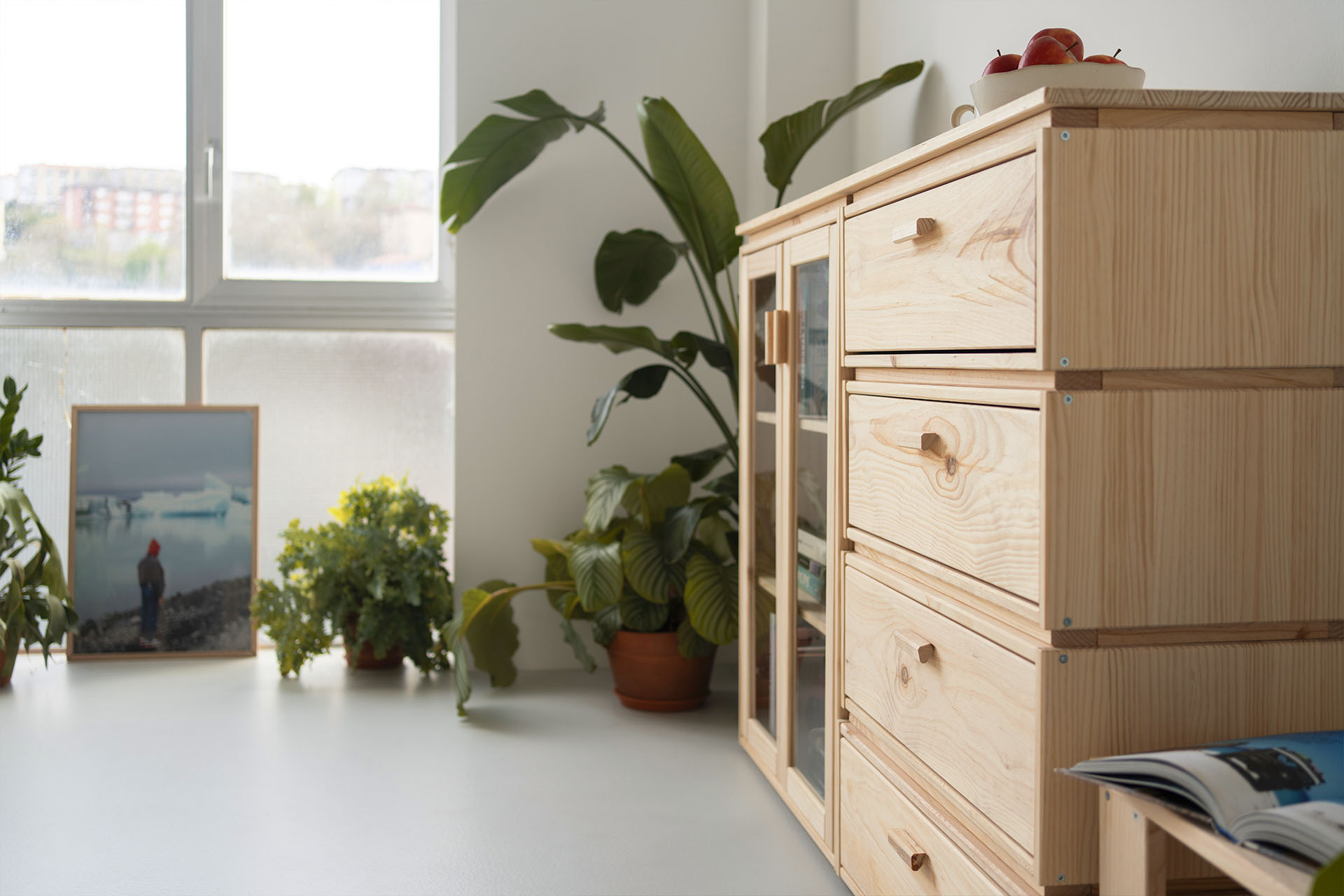 Imagen de ambiente 4 para:Muebles modulares de madera natural