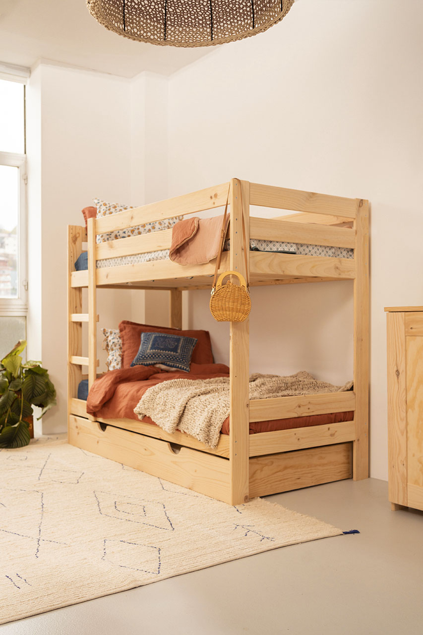 Imagen de ambiente 5 para:Litera de madera natural