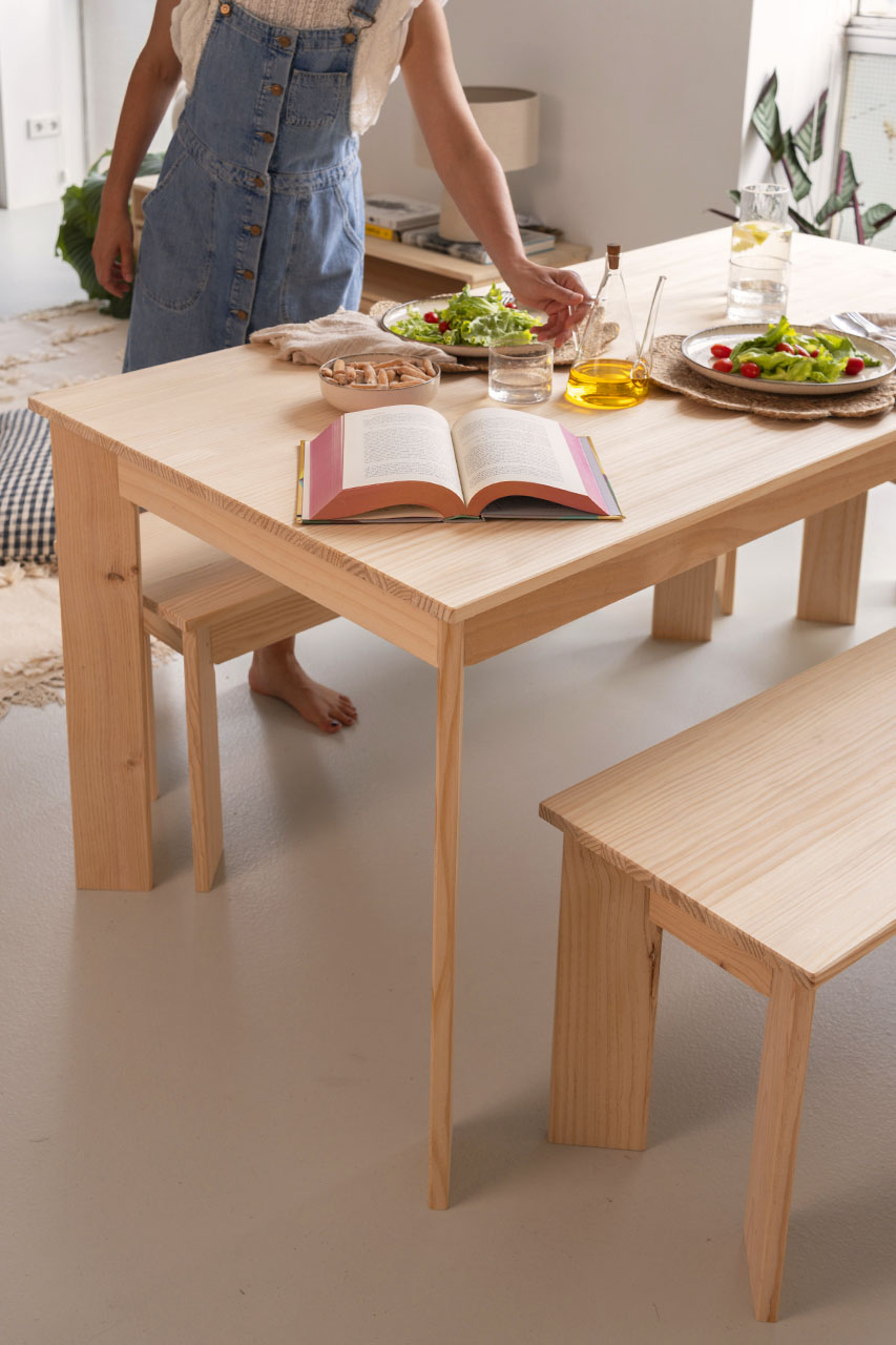 Imagen de ambiente 5 para:mesa de madera para terraza