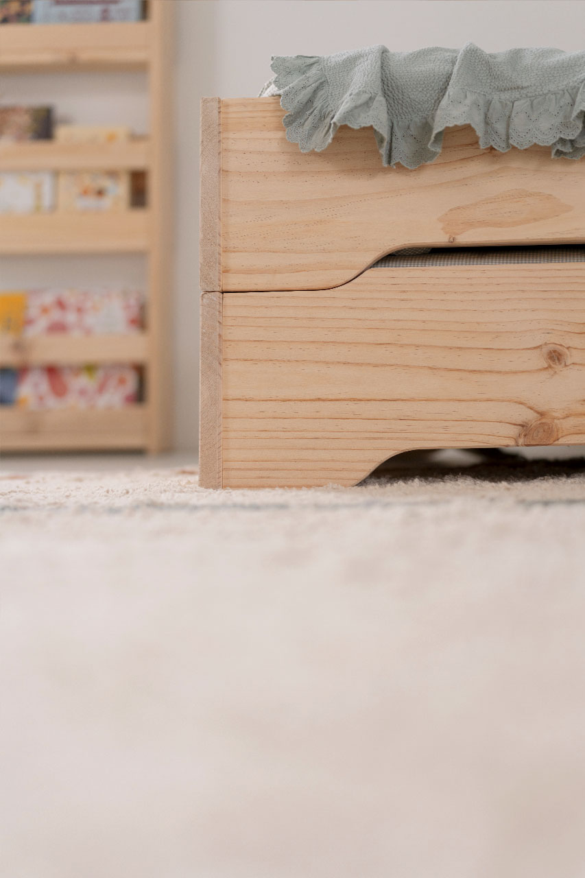 Imagen de ambiente 5 para:Cama apilable de madera 