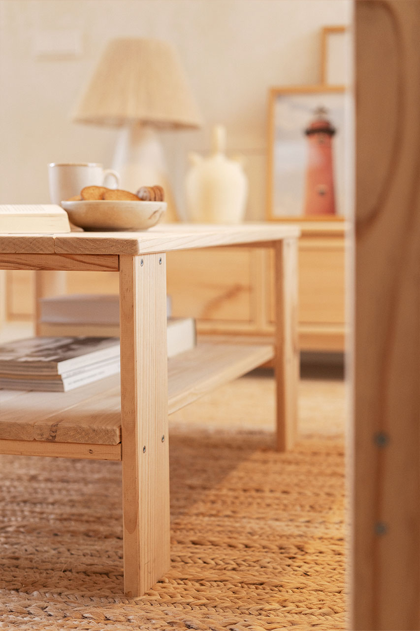 Imagen de ambiente 6 para:Mesa auxiliar  de madera natural